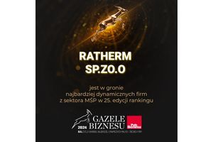 Ratherm Sp. z o.o. wyróżniony przez Gazelę Biznesu