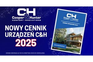Nowy Cennik  Cooper&Hunter 2025