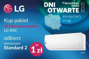 Kup pakiet 10 klimatyzatorów i odbierz LG Standard 2 za 1 zł