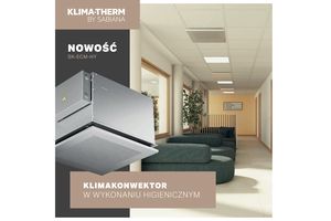 Klimakonwektor Sabiana SK-ECM-HY w wykonaniu higienicznym
