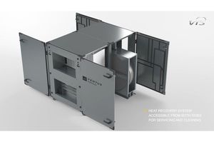 Centrale wentylacyjne VENTUS Platinium - łatwość konserwacji