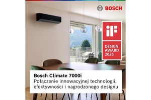 Bosch Climate 7000i - klimatyzator nagrodzony iF Design Award 2025!
