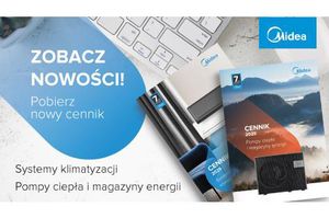 Nowe cenniki Midea 2025 już dostępne! Sprawdź ofertę klimatyzatorów, pomp ciepła i magazynów energii