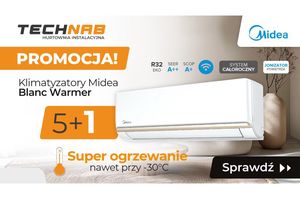 5+1 – czerwcowa promocja Blanc Warmer od Midea na Technab.pl