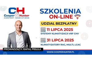 Sprawdź kalendarz szkoleń z urządzeń COOPER&HUNTER w lipcu!
