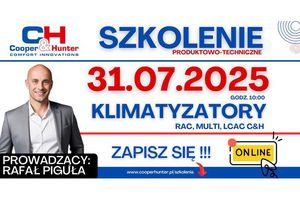 Szkolenie on-line z zakresu klimatyzacji COOPER&HUNTER