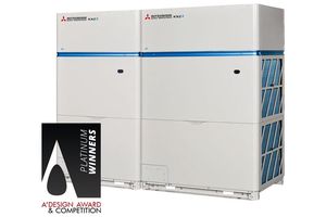 System klimatyzacji VRF KXZ3 MHI nagrodzony Platinum A' Design Award 2025