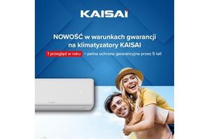 Nowe warunki gwarancji na klimatyzatory KAISAI