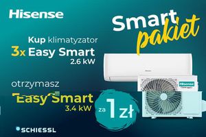 Smart Pakiet - odbierz klimatyzator Easy Smart za 1 PLN