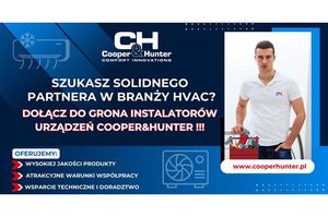 Zostań instalatorem urządzeń marki COOPER&HUNTER