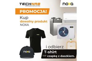 Wrześniowa promocja w oddziałach stacjonarnych hurtowni TECHNAB - czapka lub t-shirt NOXA w prezencie!