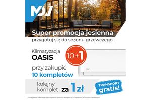 Jesienna promocja MDV na klimatyzator OASIS