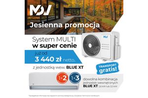 MDV - jesienna promocja na zestawy MULTI z jednostkami BLUE XT