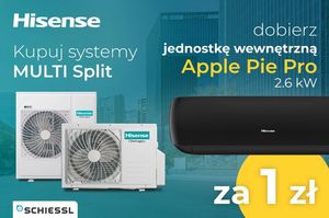 Hisense MULTI Split z jednostką ścienną      za 1 zł