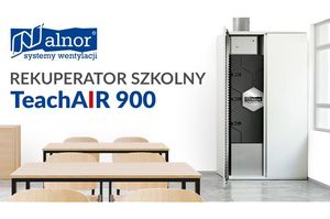 Inteligentna wentylacja dla szkół – TeachAIR od Alnor dba o zdrowe powietrze w klasach
