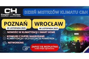 Mistrzowie Klimatu Cooper&Hunter – ruszamy do Poznania i Wrocławia!