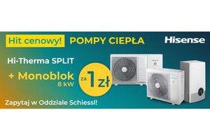 Odbierz pompę ciepła Hisense Monoblok za 1 zł