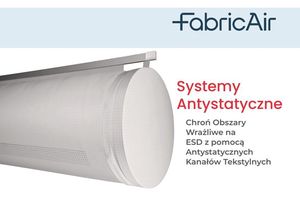 FabricAir wprowadza nową linię antystatycznych nawiewników HVAC