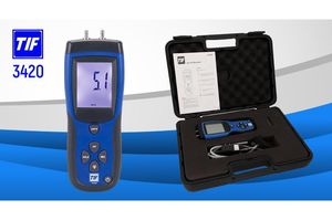 TIF 3420 – Precyzyjny manometr różnicowy dla profesjonalistów
