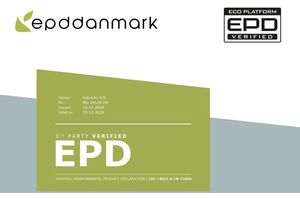 FabricAir z Raportem EPD – Środowiskowa Deklaracja Produktu dla nawiewników tekstylnych