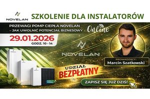 Szkolenie pompy ciepła NOVELAN już 29.01.26 – zapisz się !