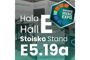 Gebhardt Stahl Polska na targach Warsaw HVAC Expo 2026