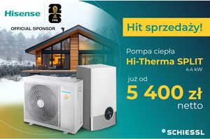 Ceny w dół na pompy ciepła Hisense SPLIT
