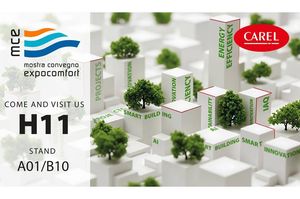 CAREL na targach MCE 2026: innowacje cyfrowe i nowe technologie dla inteligentnego zarządzania budynkami i aplikacjami