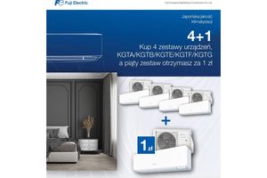 Kwietniowa okazja na klimatyzatory Fuji Electric!