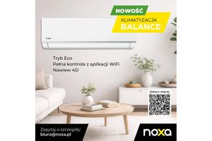 Klimatyzator Balance - nowość w ofercie NOXA dla nowoczesnych instalacji HVAC