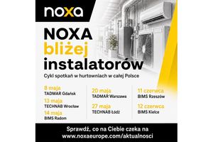 „NOXA bliżej instalatorów” - marka zaprasza na cykl spotkań w hurtowniach HVAC