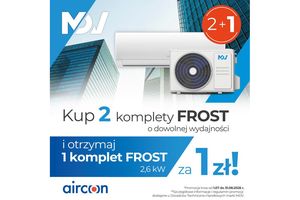 Kup dwa, zyskaj trzeci za 1 zł. MDV rusza z letnią promocją na klimatyzatory FROST