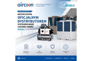 Systemy wody lodowej Midea w ofercie Aircon