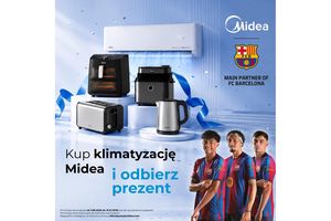 Midea rozdaje prezenty. Kup klimatyzację i zgarnij małe AGD!