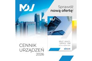 Zaktualizowany cennik urządzeń MDV od 1 września 2026 roku