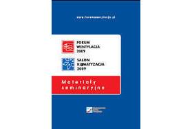 FORUM WENTYLACJA 2009. Materiały seminaryjne