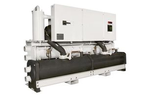 Trane przedstawia trzecią generację chłodzonych wodą agregatów chłodniczych RTWD