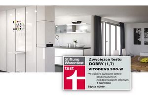 Vitodens 300-W zwycięzcą rankingu „Stiftung Warentest”
