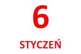 Święto Trzech Króli - wolne od pracy