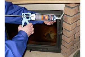 Uszczelniacz kominkowy Tytan Professional - odporność termiczna nawet do +1250°C!