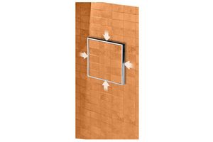 Wentylator ukryty pod glazurą