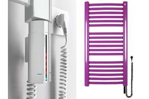 Grzejnik na cały rok z grzałką HOT²  INSTAL-PROJEKT