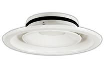 FALCON - okrągłe anemostaty nawiewne Swegon do montażu w suficie