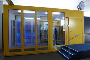 Data Center Container wraz z elektrownią do zasilania prądem i chłodzenia