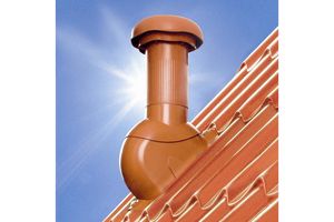 Kominek, ale ten na dachu