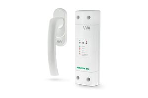 Oszczędne chłodzenie z czujnikiem w klamce okiennej