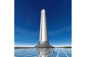 Gigantyczna wieża solarna EnviroMission