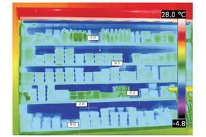 System pomiaru temperatury drogą radiową