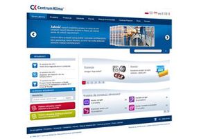 Odświeżona strona internetowa Centrum Klima