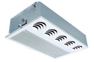 Klimakonwektory kasetonowe Trane z nawiewem jednokierunkowym